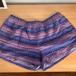 Patagonia womens Aztec patterned shorts